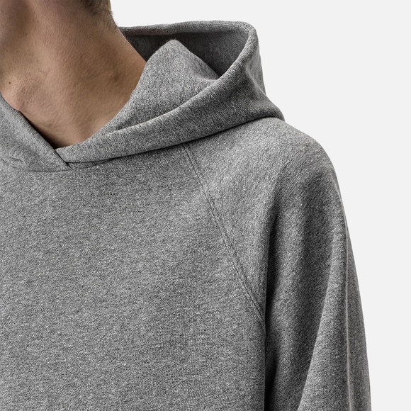 John Elliot Raglan Hoodie Grey - Picture 4 of 5